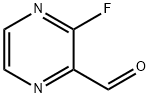 3-FLUORO-PYRAZINE-2-CARBALDEHYDE, 206278-24-2, 结构式