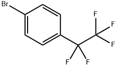 1-bromo-4-(1,1,2,2,2-pentafluoroethyl)benzene 化学構造式