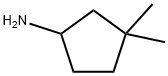 3,3-Dimethyl-cyclopentylamine 化学構造式