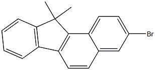 3-Bromo-11,11-dimethyl-11H-BenZo[a]fluorene Structure