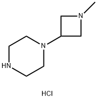 1-(1-methylazetidin-3-yl)piperazine dihydrochloride Struktur