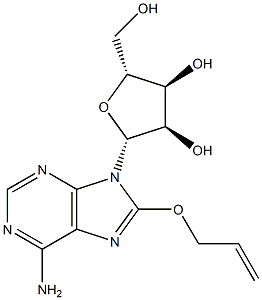 8-Allyloxyadenosine Struktur