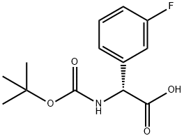 209680-91-1 N-BOC-R-3-氟苯甘氨酸