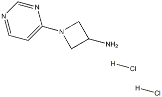 1-(pyrimidin-4-yl)azetidin-3-amine dihydrochloride Structure