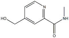 4-(hydroxymethyl)-N-methylpicolinamide Struktur