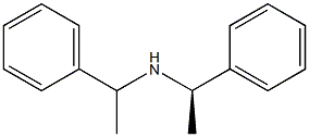 (1R)-1-phenyl-N-[(1R)-1-phenylethyl]ethanamine, 21003-56-5, 结构式