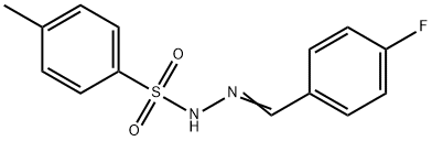 N'-(4-fluorobenzylidene)-4-methylbenzenesulfonohydrazide Structure