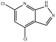 4,6-二氯-1H-吡唑并[3,4-B]吡啶, 2105905-46-0, 结构式