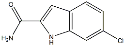 6-Chloro-1H-indole-2-carboxamide Struktur