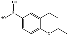 4-Ethoxy-3-ethylphenylboronic acid Struktur