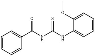 N-{[(2-methoxyphenyl)amino]carbonothioyl}benzamide