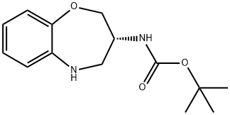 tert-butyl (2,3,4,5-tetrahydrobenzo[b][1,4]oxazepin-3-yl)carbamate,2127194-28-7,结构式