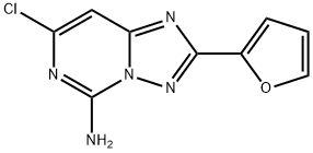 [1,2,4]Triazolo[1,5-c]pyrimidin-5-amine, 7-chloro-2-(2-furanyl)-|[1,2,4]Triazolo[1,5-c]pyrimidin-5-amine, 7-chloro-2-(2-furanyl)-