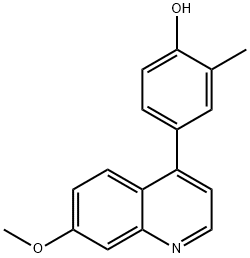 4-(7-methoxyquinolin-4-yl)-2-methylphenol
