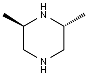 (2R,6R)-2,6-Dimethylpiperazine Struktur