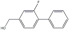 (3-fluoro-4-phenylphenyl)methanol Struktur