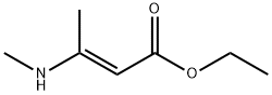 ETHYL 3-(METHYLAMINO)-2-BUTENOATE 化学構造式