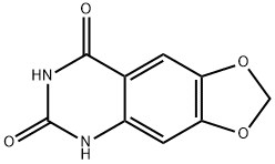 [1,3]DIOXOLO[4,5-G]QUINAZOLINE-6,8-DIOL Struktur