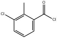 3-Chloro-2-methylbenzoyl chloride,21900-47-0,结构式