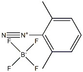 Benzenediazonium, 2,6-dimethyl-, tetrafluoroborate(1-) Struktur