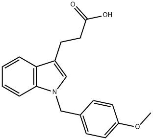 219544-60-2 3-[1-(4-Methoxy-benzyl)-1H-indol-3-yl]-propionic acid