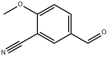 5-Formyl-2-methoxy-benzonitrile,21962-50-5,结构式