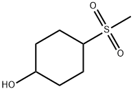 4-(methylsulfonyl)cyclohexan-1-ol, 21975-10-0, 结构式