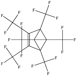 Tricyclo[3.1.0.02,6]hex-3-ene,1,2,3,4,5,6-hexakis(trifluoromethyl)- 结构式