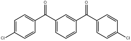 1,3-Bis(4-chlorobenzoyl)benzene Structure