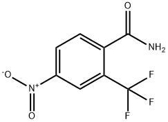 4-Nitro-2-(trifluoromethyl)benzamide Structure