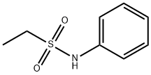 Ethanesulfonamide, N-phenyl- Structure