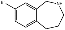 8-Bromo-2,3,4,5-tetrahydro-1H-benzo[c]azepine Struktur