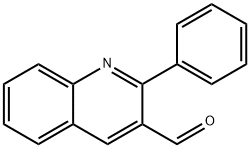 2-フェニルキノリン-3-カルバルデヒド 化学構造式
