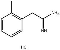 2-(2-甲基苯基)乙脒盐酸,22793-47-1,结构式