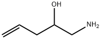 1-amino-4-penten-2-ol Structure