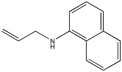 1-Naphthalenamine,N-2-propen-1-yl- 结构式