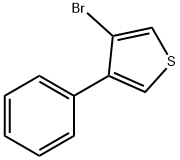 3-溴-4-苯基噻吩,23062-41-1,结构式