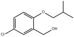 2-ISO-BUTOXY-5-CHLOROBENZYL ALCOHOL Structure