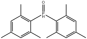 Phosphine oxide, bis(2,4,6-trimethylphenyl)- Structure