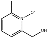 2-羟甲基-6-甲基吡啶氮氧化物 结构式