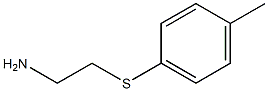 1-[(2-氨基乙基)硫基]-4-甲基苯盐酸盐 结构式