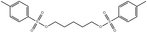 1,5-戊二醇双(对甲苯磺酸)酯 结构式