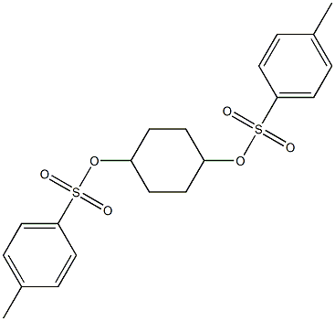 1-methyl-4-[4-(4-methylphenyl)sulfonyloxycyclohexyl]oxysulfonyl-benzene,24293-30-9,结构式