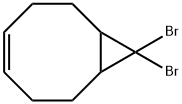 Bicyclo[6.1.0]non-4-ene,9,9-dibromo- 化学構造式