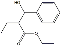 2-[羟基(苯基)甲基]丁酸乙酯,24744-97-6,结构式