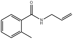 N-allyl-2-methylbenzamide Struktur