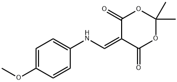 5-[(4-methoxyanilino)methylidene]-2,2-dimethyl-1,3-dioxane-4,6-dione