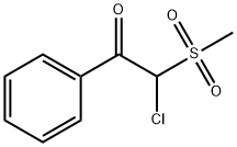 25093-89-4 2-Chloro-2-methanesulfonyl-1-phenyl-ethanone