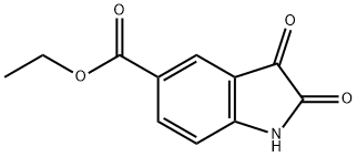 ethyl 2,3-dioxoindoline-5-carboxylate Structure