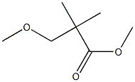 Propanoic acid, 3-methoxy-2,2-dimethyl-, methyl ester Structure